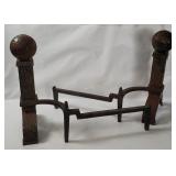 Mission Style Fireplace Andirons