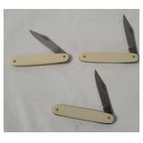 3 Frost Flying Falcon Pocket Knives