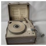 Vtg Newcomb Portable Turntable Rt-12 C