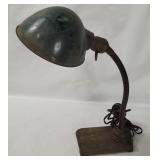 Vtg Gooseneck Desk Lamp