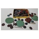 Assorted Machinist Tools & Sanding Pads