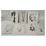 Vtg Costume Jewelry Necklaces