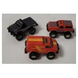 3 Vtg Schaper Stomper 4x4 Toy Trucks