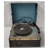 Vtg Decca Portable Record Player