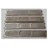 4 Pacific Metal Door Sill Plates