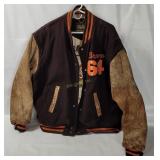 Mirage Cleveland Browns Jacket Size Large