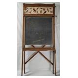 Vtg Litho Plate Co. Educational Blackboard