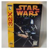 Sega Genesis 32x Star Wars Arcade Game