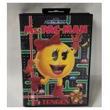 Sega Genesis Ms. Pac-man Game