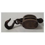 Antique Upson Walton Small Pulley
