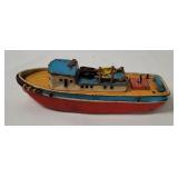 1960's Tin Litho Rescue Boat