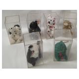 6 Ty Beanie Babies - Wallace, The End Etc.