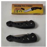 3 Swamp Fox Pocket Knives