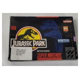 Snes Jurassic Park Game W/ Box