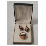 Costume Jewelry Ring & Earrings