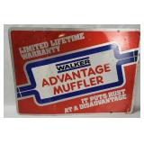 Walker Advantage Muffler Metal Sign