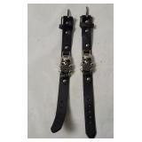 Harley Davidson Skull Leather Straps