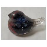 Art Glass Bird Figurine