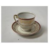 Hira Small Teacup & Saucer, Occupied Japan