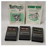 3 Colecovision Games - Donkey Kong, Venture