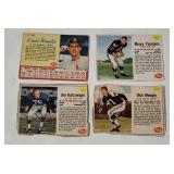 Vtg Post Cereal Baseball/ Football Cards
