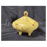Vtg Porcelaain Covered Candy Dish