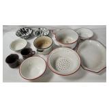 Vintage Enamelware Dishes