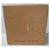 New Water Heated Queen Size Mattress Pad