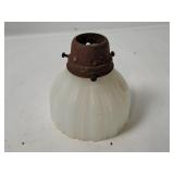 Vtg Milk Glass Light Shade