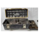 28' Wide Plastic Toolbox W/ Trowels Etc.