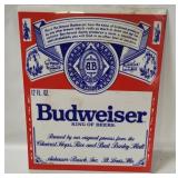 Budweiser Beer Plastic Sign