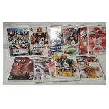 11 Wii Games - Madden, Mlb, Nba, Marvel Squad
