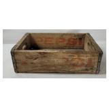 Vtg Pepsi Wooden Crate