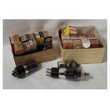 Box Of Assorted Vacuum Tubes