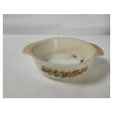 Vtg Fire King Harvest Vegetable Casserole Dish