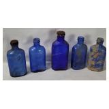 Vtg Milk Of Magnesia Glass Bottles