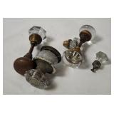 Vintage Glass Door Knobs