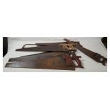Assorted Vtg Saws, Mostly Disston