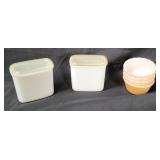Fire-king Custard Cups, Hazel Atlas Containers