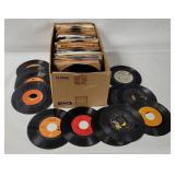Vtg Country 7' Singles - Artists Starting With W