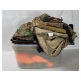 Hunting Gear - Camo Jacket, Chair, Backpack Etc.