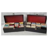 2 Cases W/ R&b 8-track Tapes
