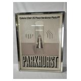 Framed Galerie L'oeil Paris Parkhurst Poster