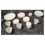 Anchor Hocking Milk Glass Dinnerware