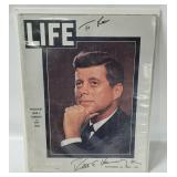 1963 Life Magazine Signed By Robert F Kennedy