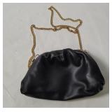 Understated Black Leather Purse