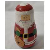 Santa Wooden Nesting Dolls