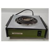 Vtg Superelectric Electric Hot Plate