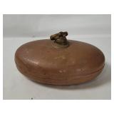 Antique Copper Bed Warmer Pan