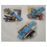 3 Star Trek Figures - Data, Deanna Troi, Crusher